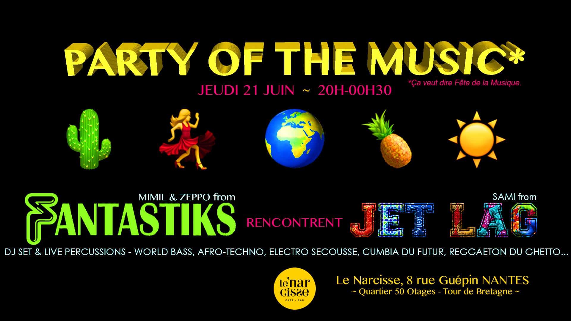 Party of the music au Narcisse