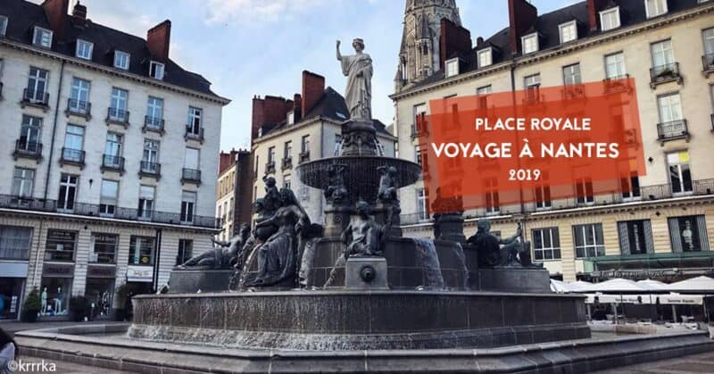 voyage a nantes place royale 2019 statues 1