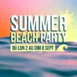 summer beach party