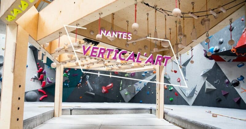 Vertical Art Nantes escalade grimper bloc salle murs sport muscu sauna