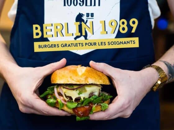 coronavirus nantes berlin 1989 burgers gratuits pour personnel hospitallier