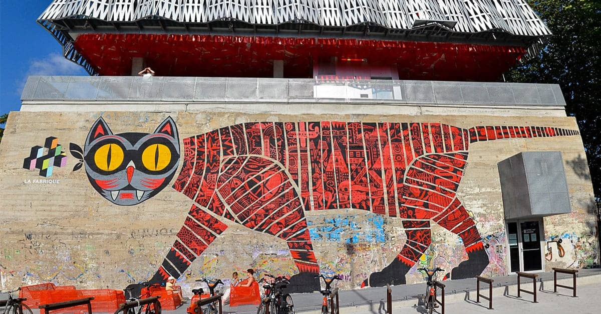 trempolino chat nantes street art