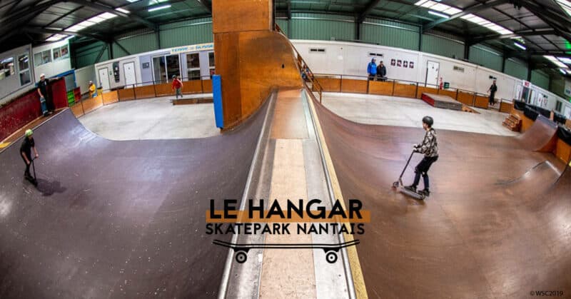 le hangar nantes skatepark 2020