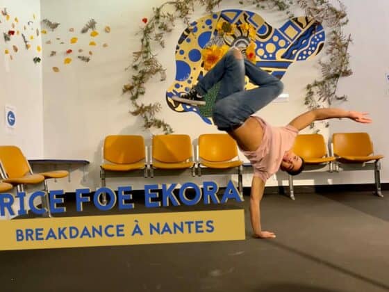 brice foe ekora breakdance a nantes jeux olympiques 2024
