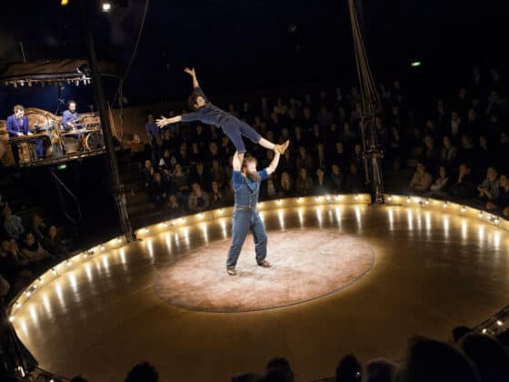 acrobatie La Campana Cirque Trottola spectacle
