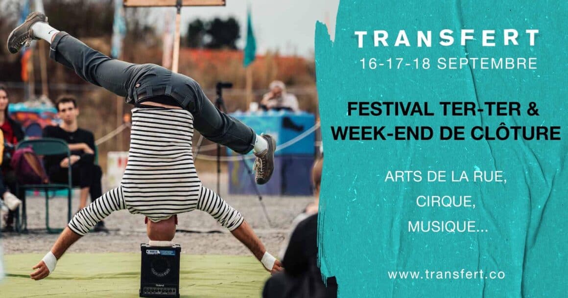 Du 16 au 18 septembre, c'est le week-end de closing pour Transfert & Co, la zone libre artistique basée à Rezé ! 