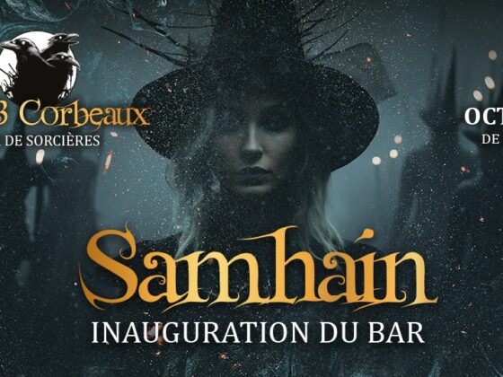 inauguration bar 3 corbeaux Nantes Halloween