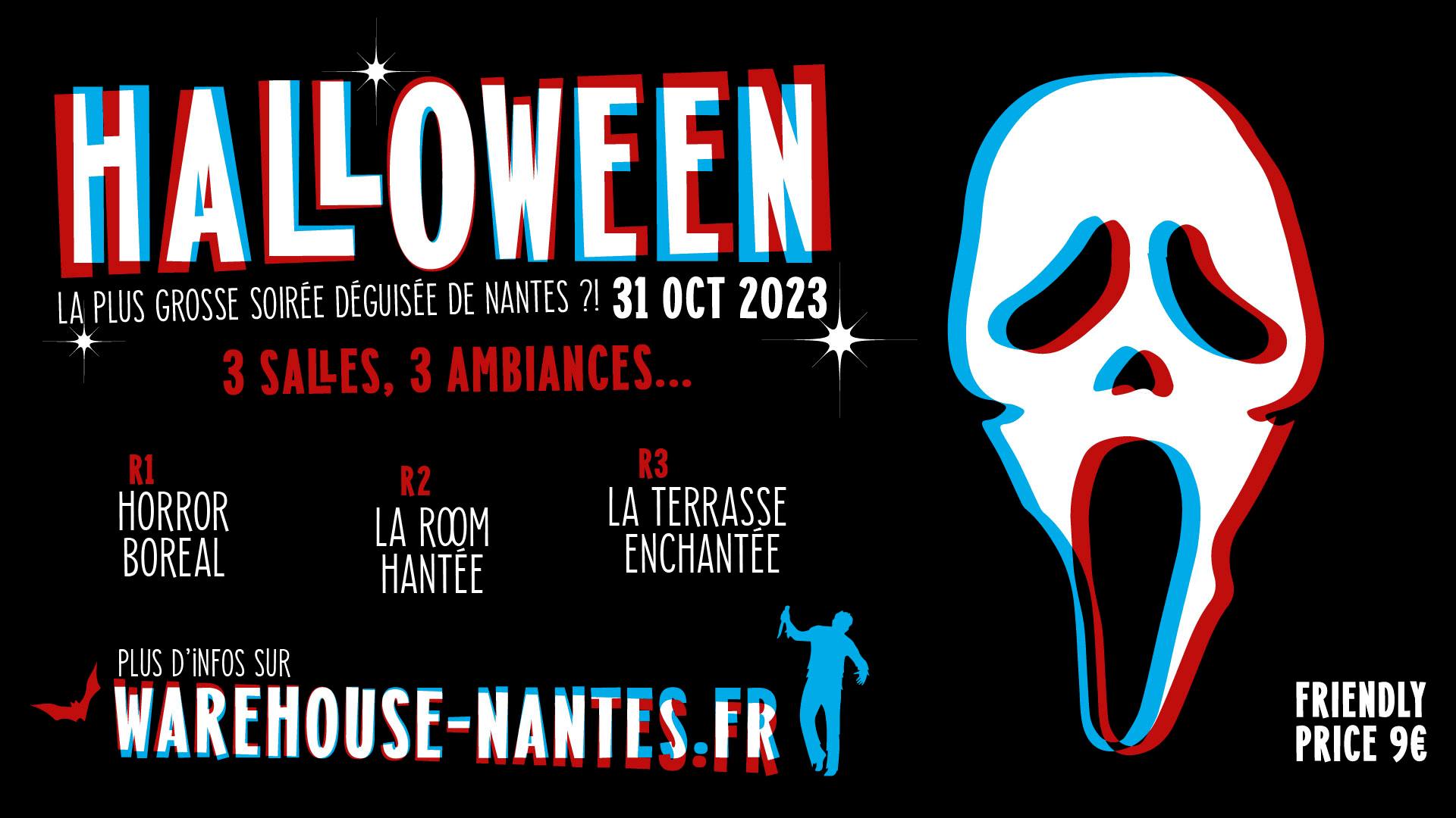 Halloween Nantes Warehouse 2023
