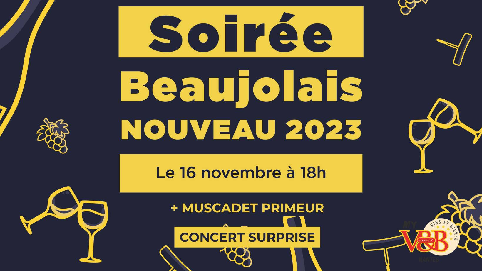 Beaujolais Nouveau Nantes Est V&B