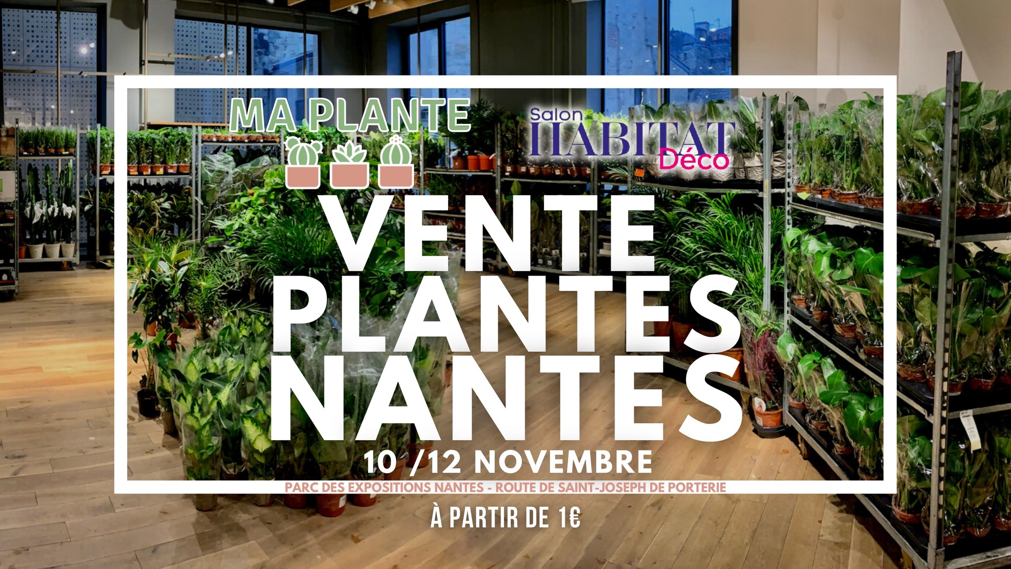 Ventes de plantes Nantes la beaujoire