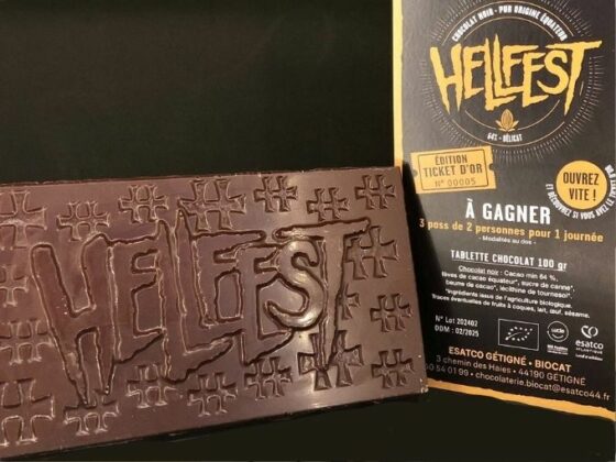 Chocolat Hellfest - Biocat de l’Esat de Gétigné