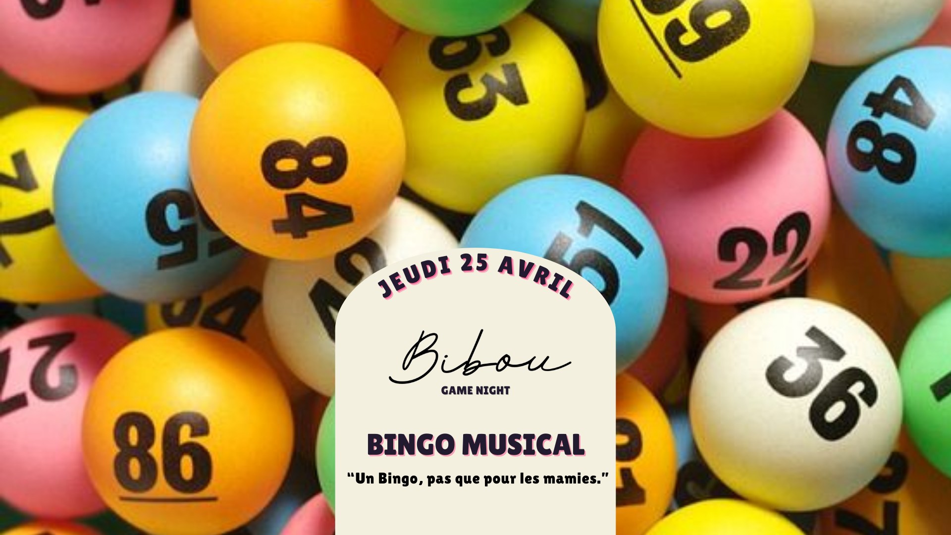 bingo musical du bibou